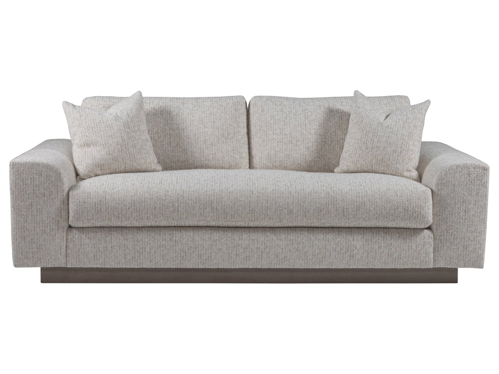 Lexington Artistica Home Lana Elegant Bench Seat Sofa With Luxurious Down Pillows And Driftwood Finish For Stylish Living  Wood 2410-33-1-40