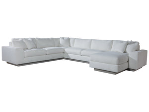 Lexington Artistica Home Lana Luxurious Sectional Sofa With Comfortable Down Pillows And Stylish Shell Finish For Your Home  Wood 2410-50s-40