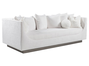 Lexington Artistica Home Claudette Luxurious Driftwood Bench Seat Sofa With Plush Down Pillows And Elegant Scatterbacks  Wood 2413-33-1-41