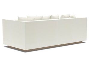 Lexington Claudette Tailored Contemporary Sofa with Plush Cushions for Modern Living Rooms 2413-33-2-60