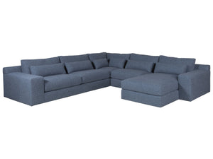 Lexington Artistica Home Rita Luxurious Sectional Sofa Set With Down Kidney Pillows For Ultimate Comfort And Style  Wood 2414-50s-40