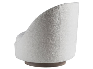 Lexington Artistica Home Genevieve Swivel Chair - Stylish Driftwood Finish With Luxurious Fabric For Ultimate Comfort And Support  Wood 2415-11sw-41