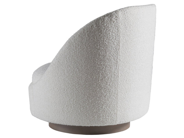 Lexington Artistica Home Genevieve Swivel Chair - Stylish Driftwood Finish With Luxurious Fabric For Ultimate Comfort And Support  Wood 2415-11sw-41