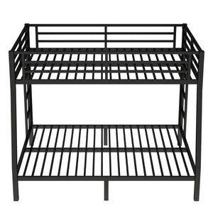 English Elm Metal Full Xl Over Queen Bunk Bed – Heavy-Duty, Space-Saving, Noise-Reducing Comfort For All Ages W1580S00238