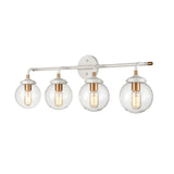 Boudreaux 33'' Wide 4-Light Vanity Light - Matte White 24433/4 Elk Lighting