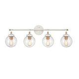 Boudreaux 33'' Wide 4-Light Vanity Light - Matte White 24433/4 Elk Lighting