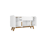 Manhattan Comfort Addie Mid-Century Modern Sideboard White 244BMC6
