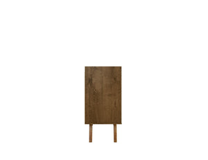 Manhattan Comfort Addie Mid-Century Modern Sideboard Rustic Brown 244BMC9