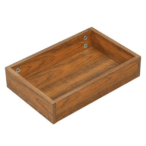 English Elm Modern Mdf Cat Litter Box Enclosure Side Table with Ventilated Storage Compartment Brown N752P394342D