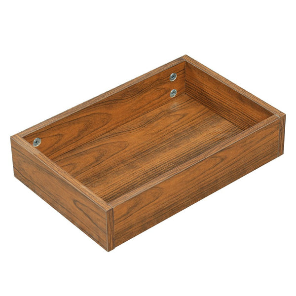 English Elm Modern Mdf Cat Litter Box Enclosure Side Table with Ventilated Storage Compartment Brown N752P394342D