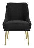 Maxine Dining Chair Black & Gold 109717 Zuo Modern