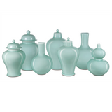 Celadon Green Straight Neck Vase