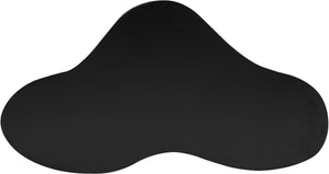 Meridian Furniture Tevere Angular Iron Coffee Table Sculptural Low Profile Accent for Modern Living Rooms Black 246Black-C