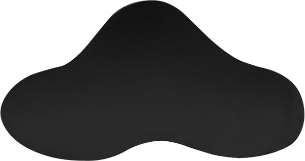 Meridian Furniture Tevere Angular Iron Coffee Table Sculptural Low Profile Accent for Modern Living Rooms Black 246Black-C