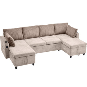 English Elm Swivel Barrel Accent Chair Chenille Tufted Round Club Seat for Living Room Lounge N719S002230D
