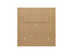 Manhattan Comfort Camberly Mid-Century Modern Entertainment Center Off White and Cinnamon 247BMC12