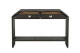 Bend 2-Drawer Console Table Black 385891 Chelsea House