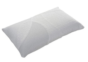 Homeroots Cool Gel Memory Foam Queen Size Bed Pillow  Polyester ,Memory Foam 248069