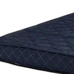 Homeroots 6" Navy Blue Twin Memory Foam Water Resistant Mattress  Polyurethane Foam 248074