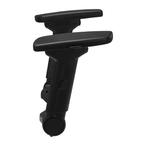 OSP Home Furnishings 4-way Adjustable Flip Armrests with Soft Pu Padding for Ergonomic Office Chair Support F3-3