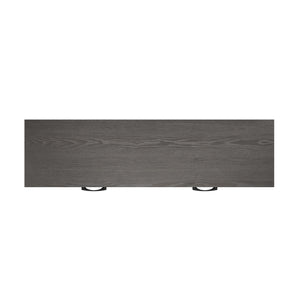 English Elm Wallace & Bay - Brown Modern Farmhouse 6-Drawer Dresser in Stone Brown Laminate Wood Look — Spacious, Stylish Storage B361P384481