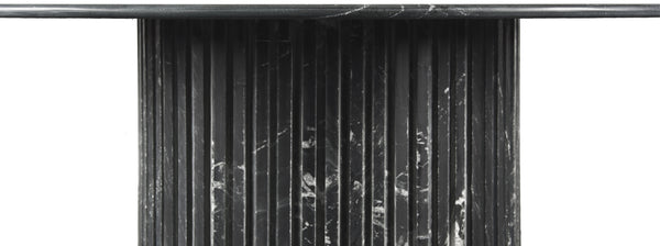 Genoa Black Dining Table 248Black-DT48 Meridian Furniture