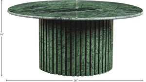 Genoa Green Coffee Table 248Green-CT Meridian Furniture