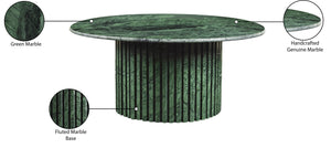 Genoa Green Coffee Table 248Green-CT Meridian Furniture