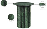 Genoa Green End Table 248Green-ET Meridian Furniture