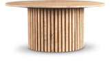 Genoa Beige Coffee Table 248Travertine-CT Meridian Furniture