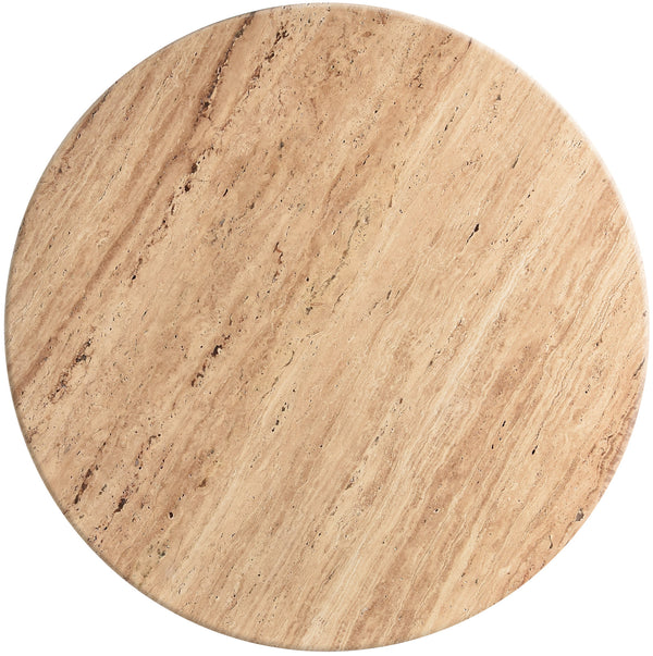 Genoa Beige Coffee Table 248Travertine-CT Meridian Furniture