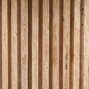 Genoa Beige Dining Table 248Travertine-DT48 Meridian Furniture