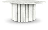 Genoa White Coffee Table 248White-CT Meridian Furniture