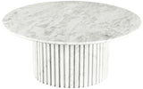 Genoa White Coffee Table 248White-CT Meridian Furniture