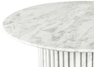 Genoa White Coffee Table 248White-CT Meridian Furniture