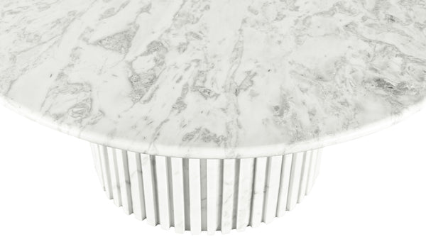 Genoa White Coffee Table 248White-CT Meridian Furniture