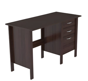 Homeroots 47" Espresso Computer Desk With Three Drawers   249800