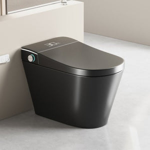 English Elm Unique Intelligent One-piece Toilet with Integrated Bidet Heated Seat and Auto Lid Black W3133P414563