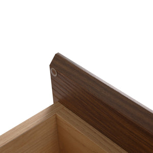 English Elm 60 Inch Wall-Mounted Bathroom Vanity Set With Resin Sink, Soft-Close Drawers, And Side Cabinet Space W999S00284