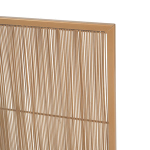 English Elm Willow Iron Fireplace Screen Powder Coated Vertical Bar Grid for Modern Interiors Golden N775P386927G