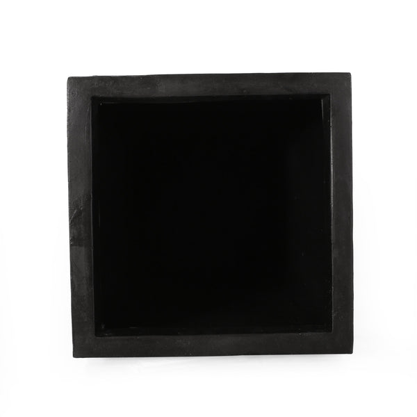 English Elm Christopher Knight Home® - ELLA Black Tapered Planter 13in x 28.5in - Lightweight Magnesium Oxide Concrete, Durable Outdoor Accent 69575.00BLK