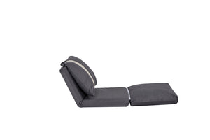 English Elm Aria Modern Floor Sofa Bed Set Of 2 – 6-Position Adjustable, Quick-Fold, Cozy & Space-Saving Solution W3391S00007