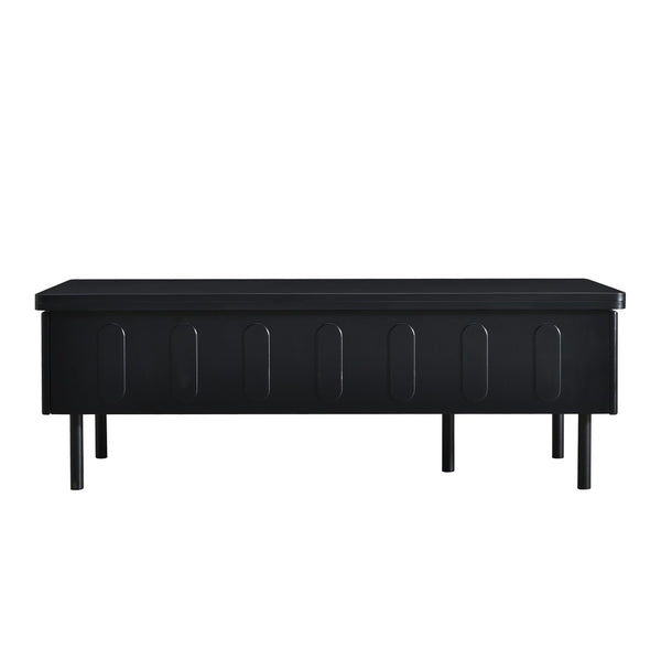 English Elm Vibe Haus Lift-Top Coffee Table: Multi-Functional Design With Hidden Storage & Drawers N724P292514B-GIGA