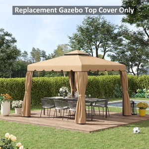 English Elm Outsunny Portable Galvanized Steel Carport with Uv Shield Pe Cover for Bikes and Tools W2225P200876
