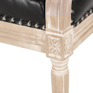 English Elm Chair Chesterfield Loveseat with Tufted Diamond Upholstery Nailhead Trim Birch Frame 60925.00PUMDNT