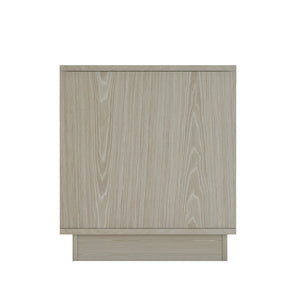English Elm Horizon 22" Nightstand with Push-to-Open Drawers, Whitewashed Wood Grain, Sleek Handle-Free Design Oak B365P398177