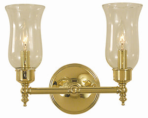 Framburg 2-light Colonial Style Sheraton Sconce – Handcrafted Elegance For Timeless Home Decor Polished Brass Metal 2502 Pb