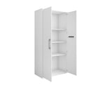 Manhattan Comfort Eiffel Modern Garage Cabinet White 250BMC6