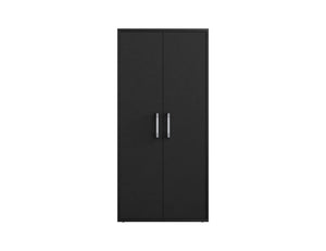 Manhattan Comfort Eiffel Modern Garage Cabinet Matte Black 250BMC8