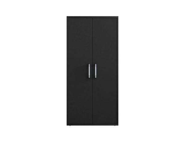 Manhattan Comfort Eiffel Modern Garage Cabinet Matte Black 250BMC8